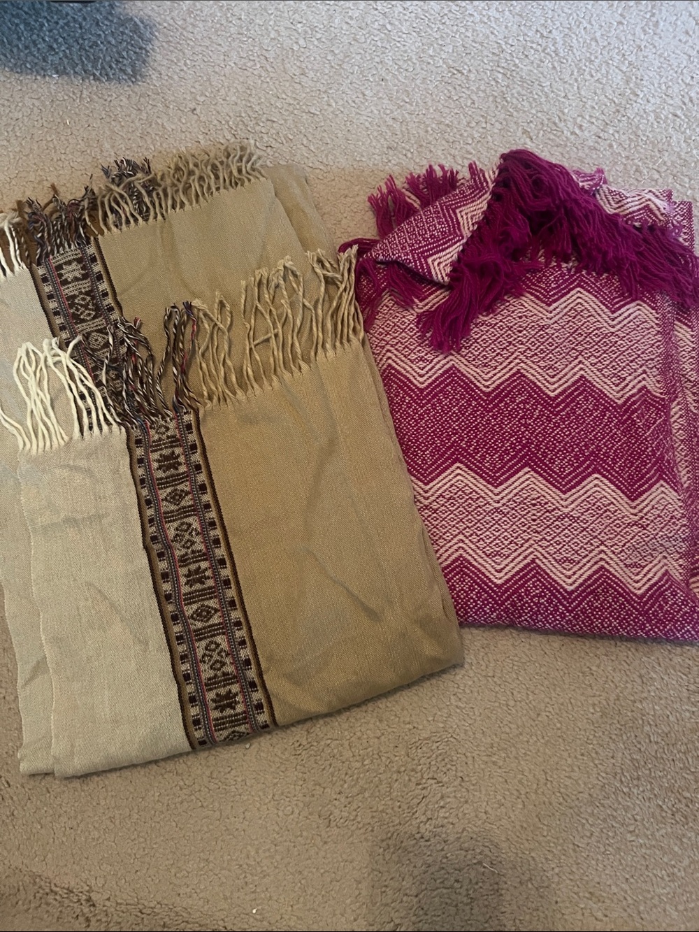 Argentina scarfs bought in the country real wool